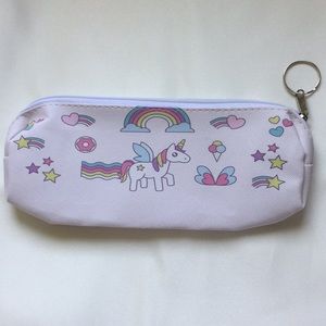 Unicorn pencil or makeup case